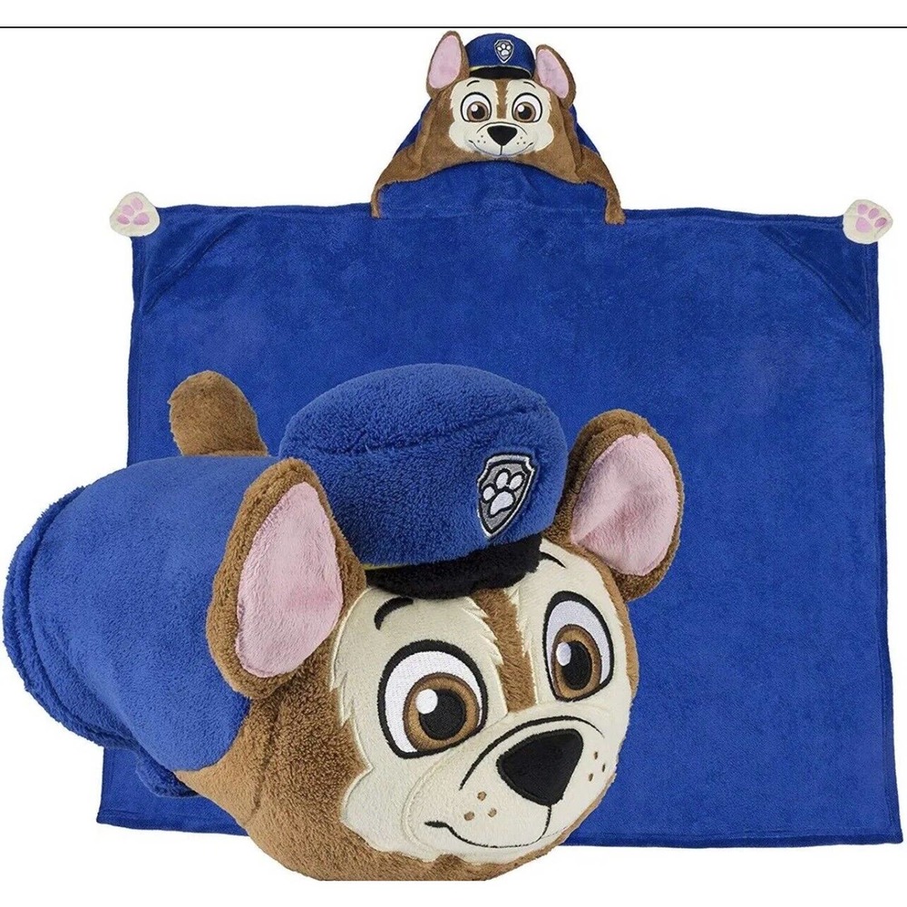 Comfy Critters Paw Patrol Blanket Chase Character Smoke Free Home